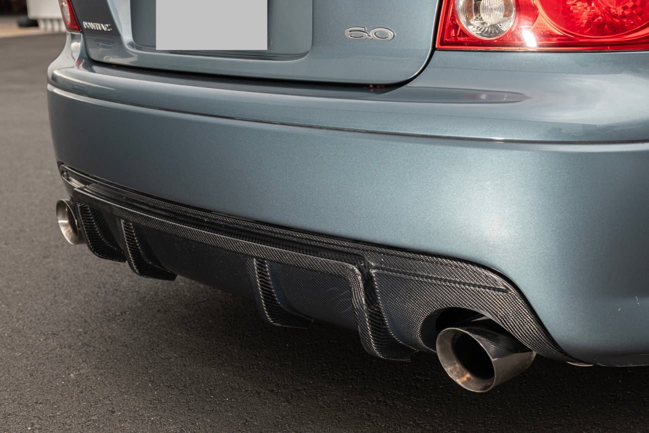 2004-2006 Pontiac GTO | GXP STYLE CARBON FIBER Rear Bumper Diffuser